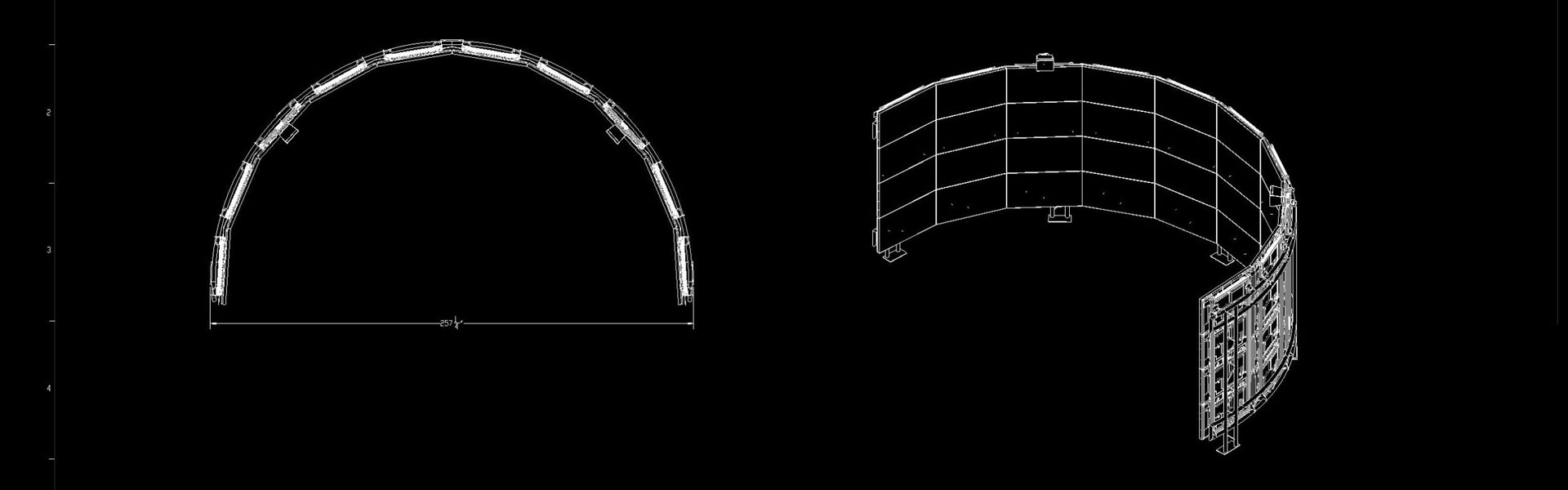 A blueprint of the VEMS screen